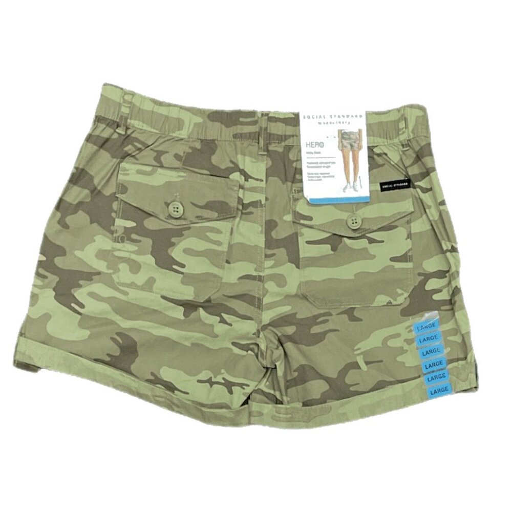 ๐ 3 for $20 NWT Sanctuary Women Size Small Hero Utility Short Cadet Camo NEW - Picture 5 of 5